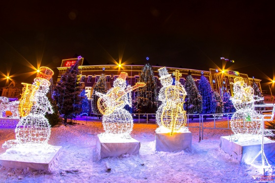 Главная елка и гулянья: Куда сходить на Новый год и Рождество в Омске 