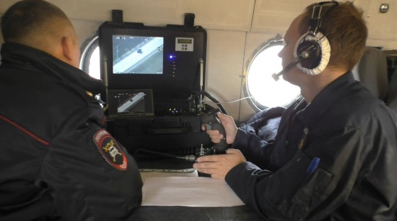 В Омской области нарушителей задерживали с вертолета 