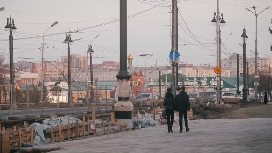 Фотоотчет реконструкции улицы Ленина