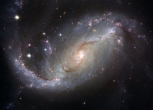 Массивный галактический взрыв дает представление об эволюции галактик