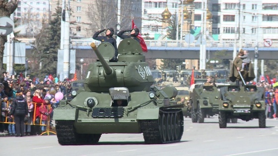 На Параде Победы омичи увидят в два раза больше военной техники
