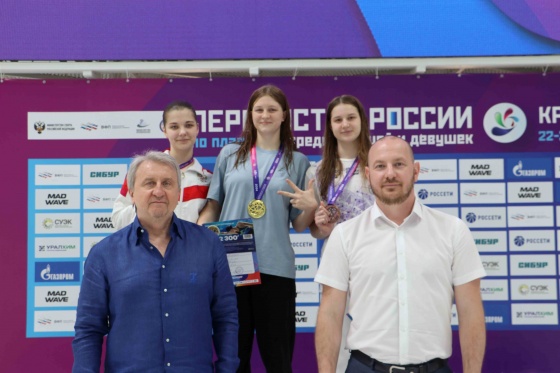 Анна Рзаева – серебряный призер первенства России по плаванию