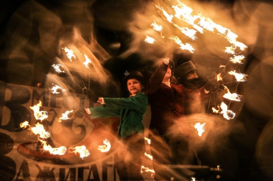 Огненным шоу в Омске откроют летний сезон