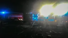 В Омске сгорело сразу три дома