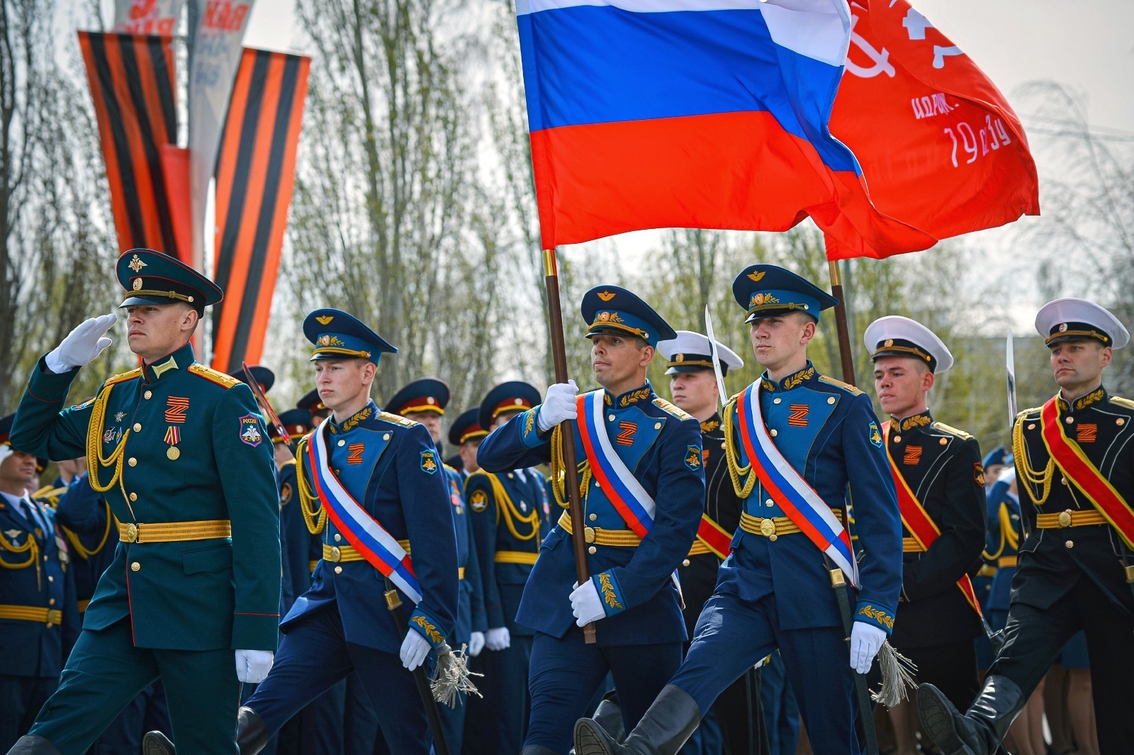 Омск готовится отметить 9 мая