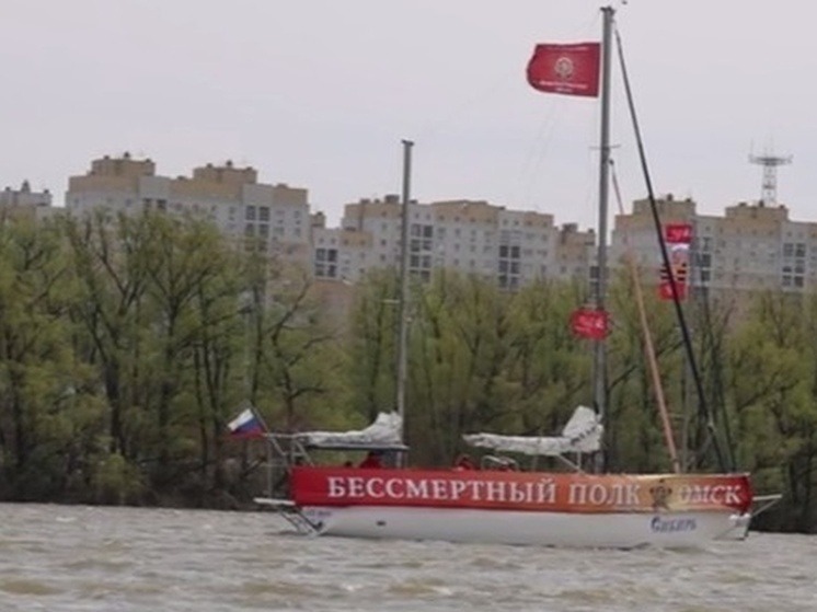 В Омске организуют речное шествие «Бессмертного полка»