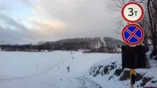 В регионе открылась первая ледовая переправа