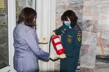 Сотрудники МЧС проверили все избирательные участки