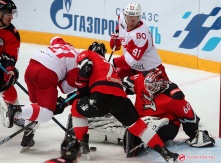 «Авангард» прервал победную серию и уступил «Спартаку»