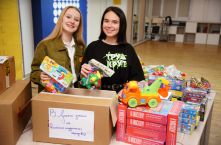 Луганские студенческие отряды получили ниву от сибирских штабов РСО