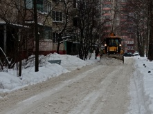 Омичи могут пожаловаться на некачественную уборку снега во дворах