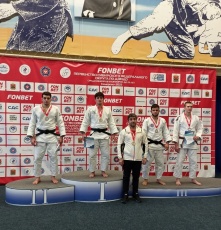 Давид Григорян завоевал «серебро» первенства Сибири по дзюдо