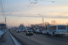 На развязке у Ленинградского моста изменили схему движения