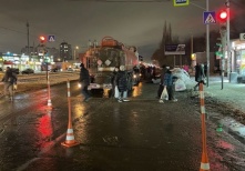 В Нефтяниках грузовик насмерть сбил женщину