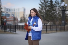 В Омске раздадут 70 тысяч георгиевских лент