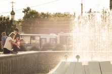 Спасатели предупреждают омичей об аномальной жаре