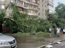Омск оправляется от сильнейшего ливня