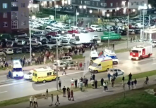 Жуткая авария на Крупской