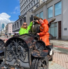 Омские волонтеры подружились со студентами из Шри-Ланки