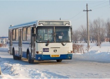 Омские автобусы в морозы будут открывать не все двери