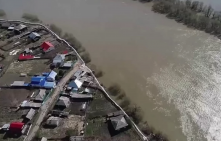 В Иртыше в районе Усть-Ишима уровень воды за сутки вырос на 4 см