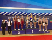 Омички успешно выступили на всероссийских стартах по спортивной аэробике