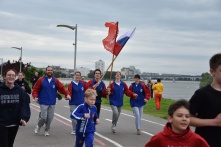 В Омске День России отметили спортивно-патриотической акцией «Вперед, Россия!»