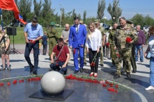 В Омске почтили память ветеранов боевых действий