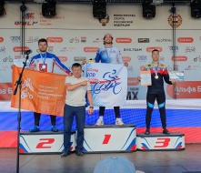 Вероника Шайкина – двукратная победительница первенства России по велоспорту на треке