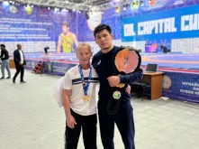 Омский борец победил на международном турнире «Oil Capital Cup»