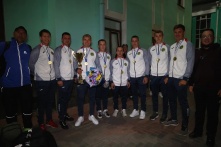 В Омск вернулись триумфаторы чемпионата России по лапте