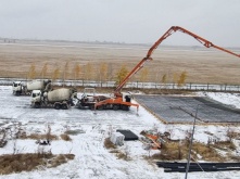 В Омске заливают фундамент будущего фиджитал-центра