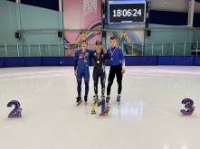 Павел Ситников завоевал «серебро» 2-го этапа Кубка России по шорт-треку