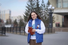 В Омске стартовала патриотическая акция «Георгиевская лента»