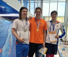 Омич стал серебряным призером чемпионата России по подводному спорту