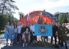 В Омске подвели итоги патриотического марафона «Za мир! Za Россию! Za будущее!»