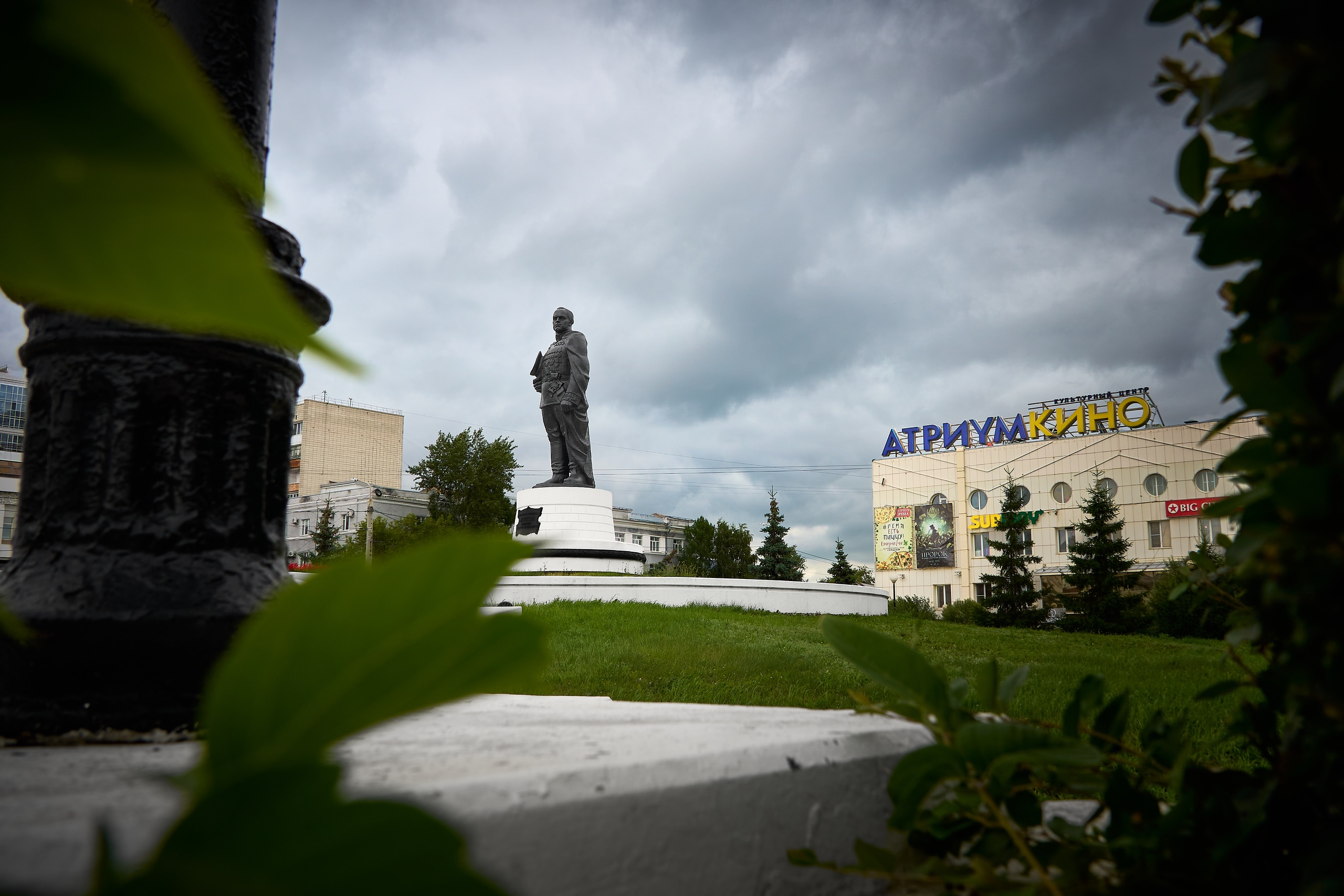 На Омск идет циклон с обильными дождями