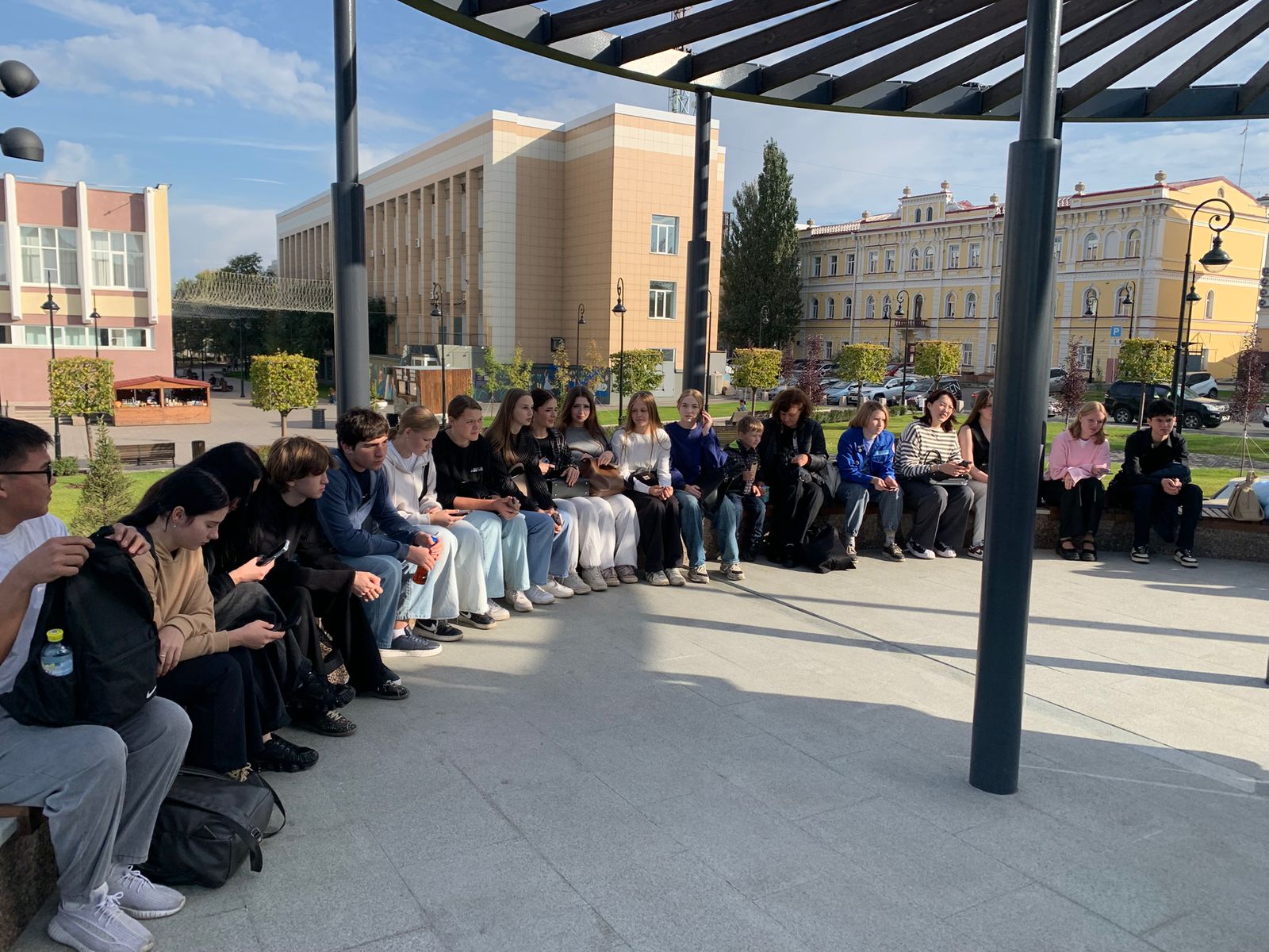 Омские студенты посетили мастер - класс по мобильной видеосъемке