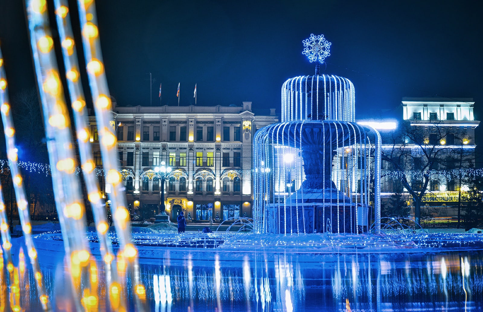 В Омске на украшение улиц к Новому году власти готовы потратить почти 5 миллионов рублей