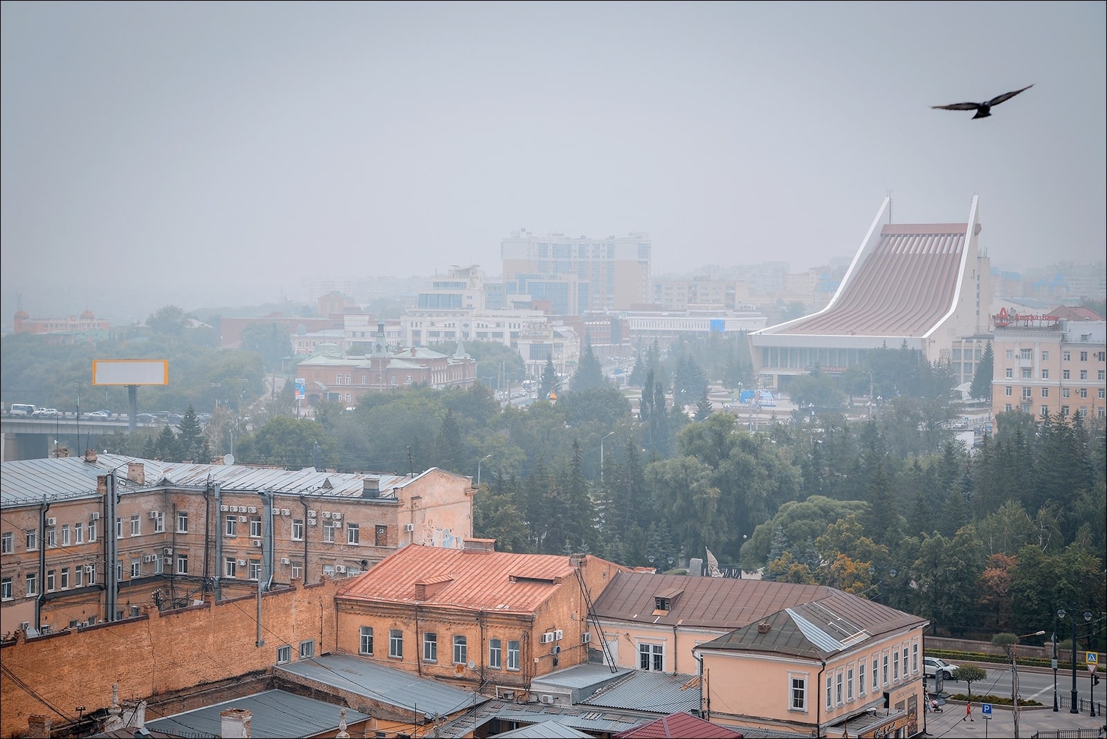 В Омске ремонт крыши-трамплина музтеатра обойдется в 22 миллиона рублей