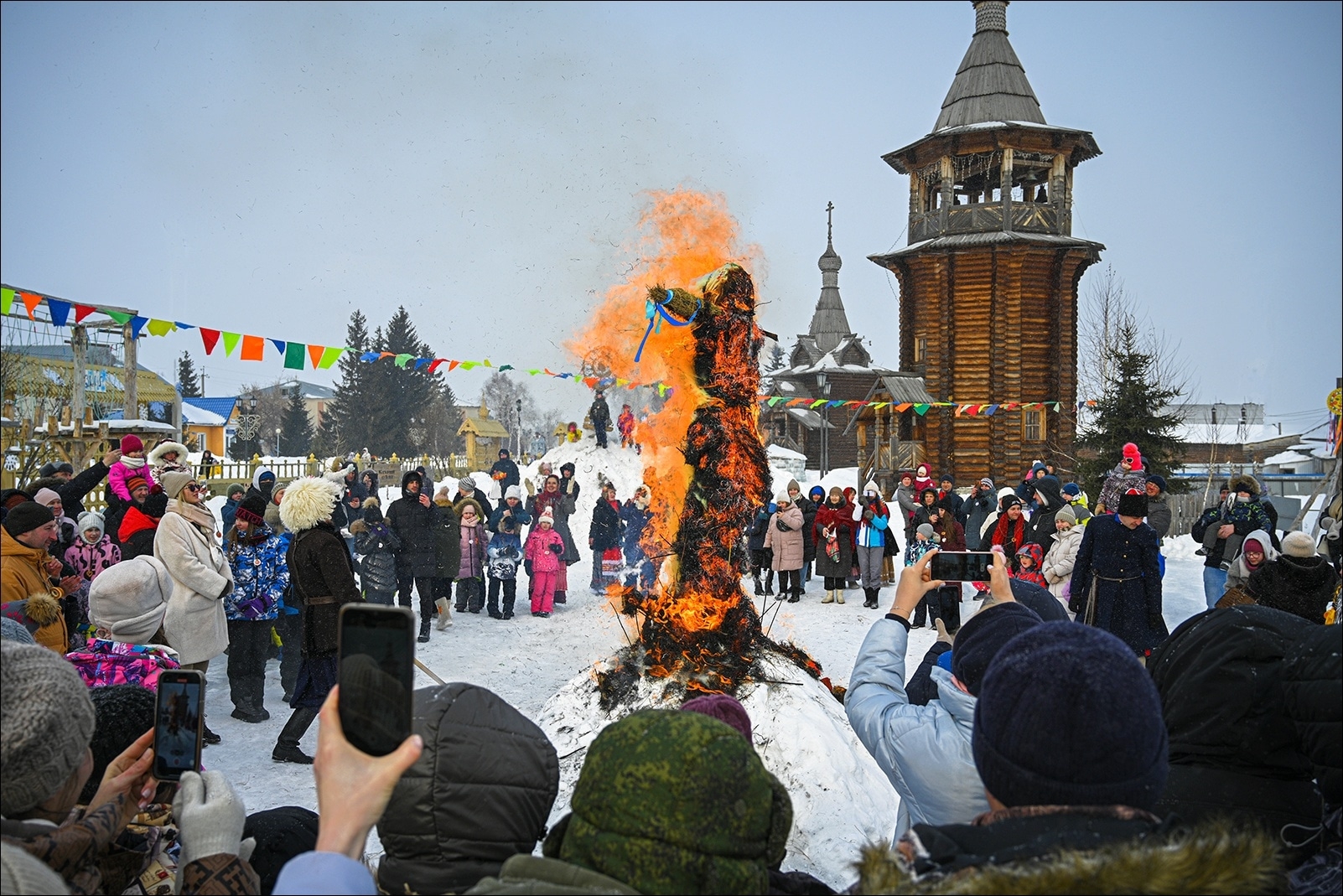 В Омске Масленицу отметят на Любинском проспекте