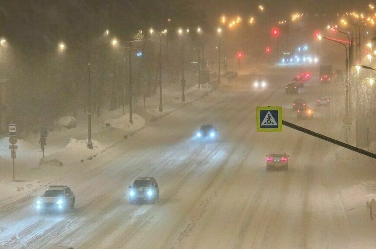 Омскую область накроет мощный снежный циклон