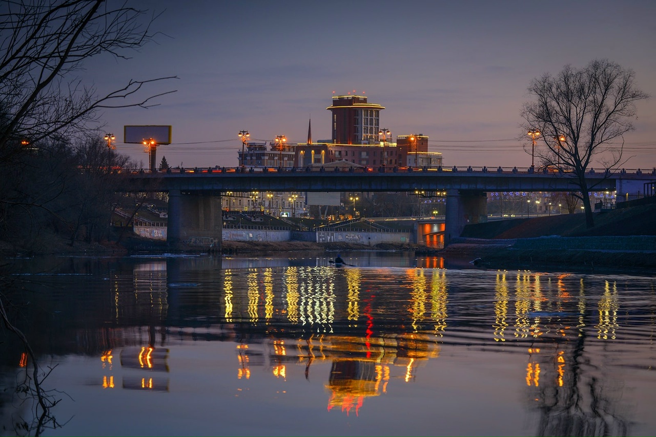 В Омске планируют возвести пешеходный мост через реку Омь