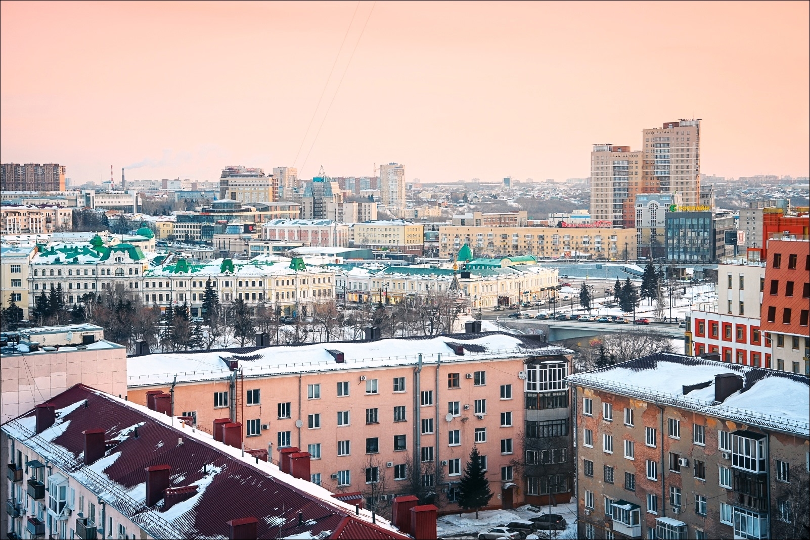 На Омск обрушится похолодание