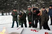 В Омске прошли памятные мероприятия, посвященные Дню защитника Отечества