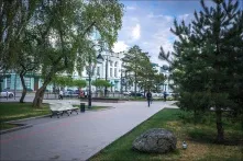 Ночью заморозки, а днем жара
