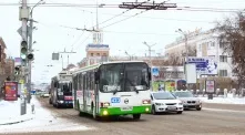 В Омске выпустили 95 дополнительных автобусов