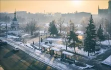 Синоптики обещают омичам потепление и снег