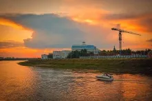 С августом в Омск придет жара