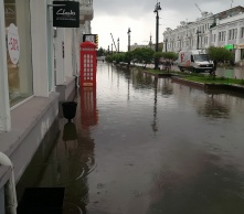 В Омске ждут ливни с сильным ветром